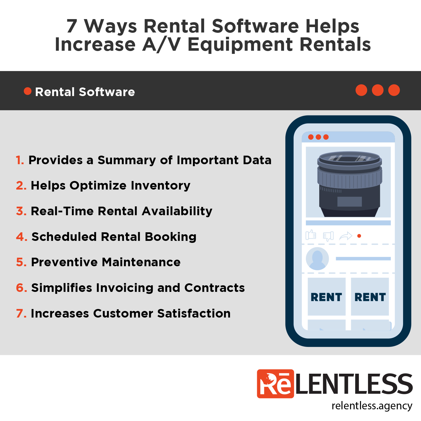 7 Ways Rental Software Helps Increase AV Equipment Rentals
